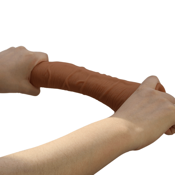 Фалоімітатор на присосці Baile Beautiful ALEX 10.6'' Brown, BW-008037NR-1 sexstyle | Зображення 18