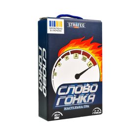 Настільна гра "Словогонка" 30824, 100 плиток із літерами
