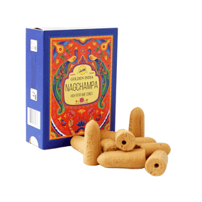 Аромаконуси зворотнього потоку Наг Чампа  Back Flow cones Nag Champa 10 шт. в уп. Sreevani 8906037224728