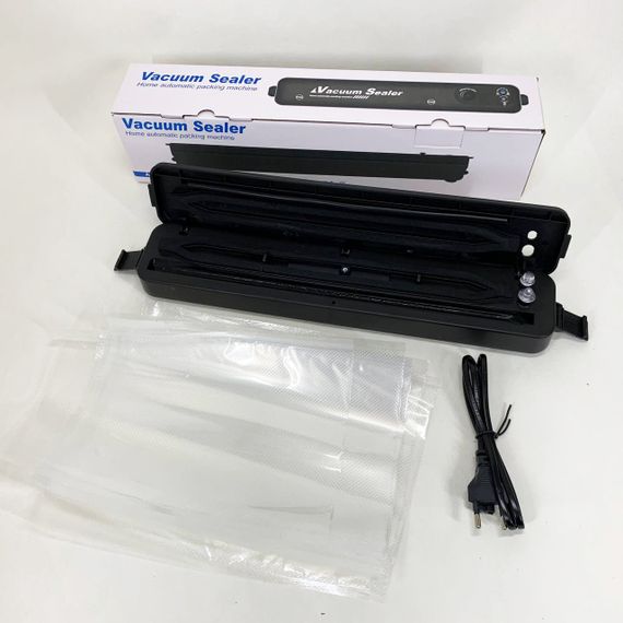 Домашний ручной вакуумный упаковщик для продуктов VACUUM SEALER LP-11 (S+), Апарат для вакуумирования SJ-52 | Зображення 9
