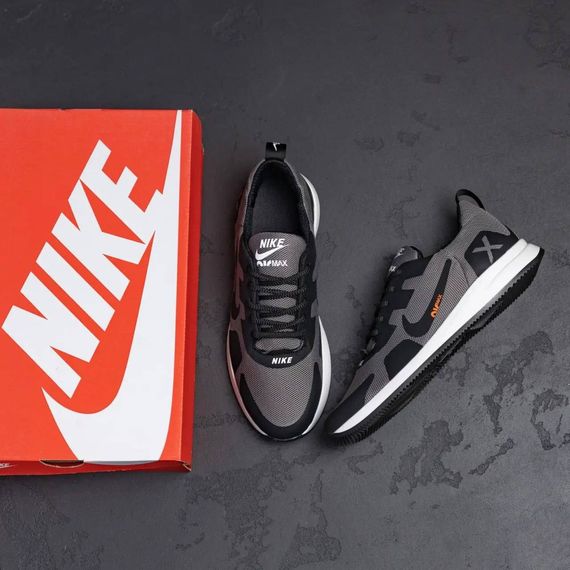 Літні кросівки Nike колір сірій/чорний | Зображення 9
