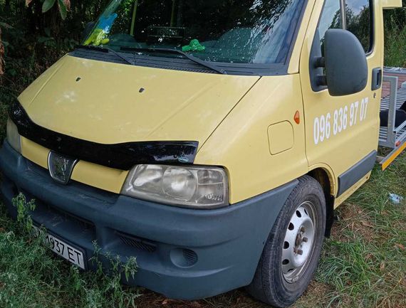 Дефлектор капота (2002-2006, EuroCap) для Peugeot Boxer років | Зображення 1