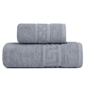 Рушник IDEIA 87425 Узбекистан 50*90  Махра Сірий