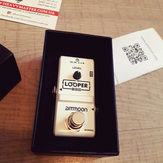 Гітарна педаль ефектів лупера Ammoon Ap-09 loop для електрогітари | Зображення 4