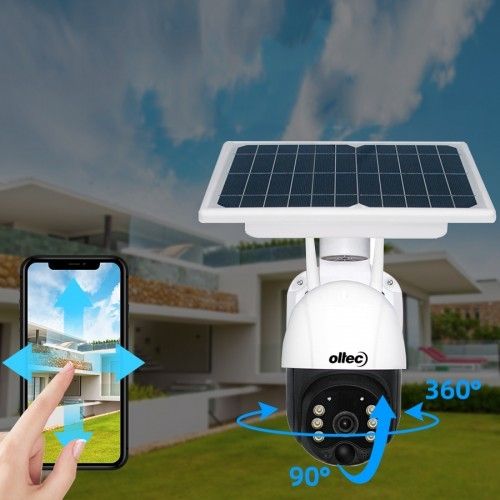 Беспроводная IP-видеокамера Oltec IPC-322SW-G 4G c солнечной батареей Беспроводная IP-видеокамера Oltec IPC-322SW-G  c солнечной батареей поворотная WiFi-4G | Зображення 4