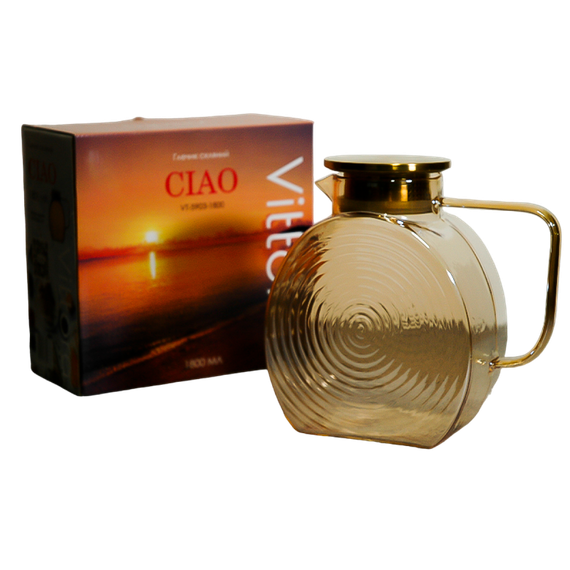 Глечик скляний VT-5903-1800 Ciao 1,8L VITTORA | Зображення 1