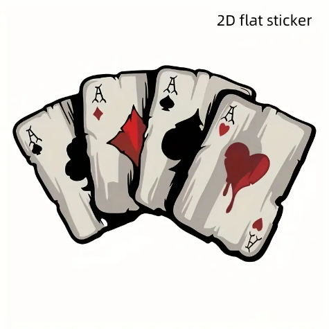 Наклейка "Карти гральні"