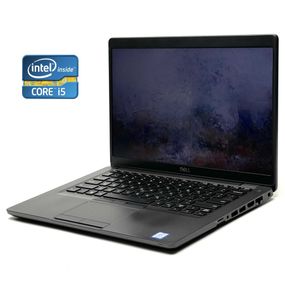 Ультрабук Dell Latitude 5400 / 14" (1920x1080) IPS / Intel Core i5-8365U (4 (8) ядра по 1.6 - 4.1 GHz) / 8 GB DDR4 / 256 GB SSD / Intel UHD Graphics 620 / WebCam / Win 10 Pro б/в