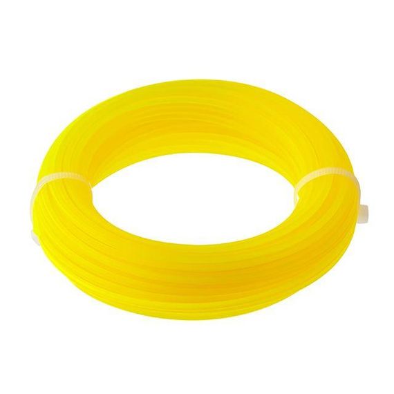 Волосінь для тримера "коло", 2,0 мм*15 м INTERTOOL DT-2302 | Зображення 1