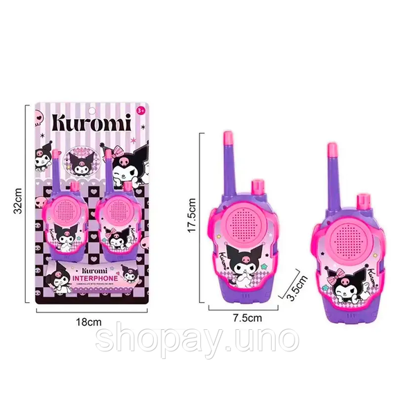 Дитячі бездротові рації Kawaii Sanrio ∙ 2 штуки в комплекті | Зображення 2