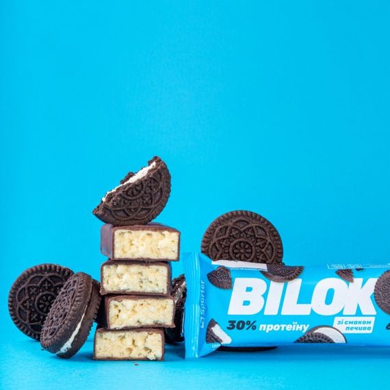 Протеиновый батончик Sporter Protein Bilok Cookie Flavor 60 г | Зображення 1