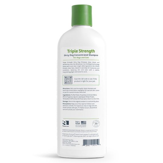 Шампунь брудовідштовхуючий для собак та котів Veterinary Formula Triple Strength, 503 мл | Зображення 1