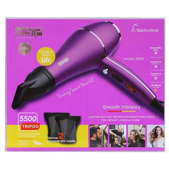 Фен для волосся з потужністю 2000W XPRO DSP 30249 (41009-DSP-30249_575) | Зображення 4