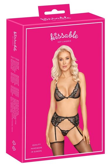 Мереживний комплект Kissable Suspender L/XL | Зображення 4