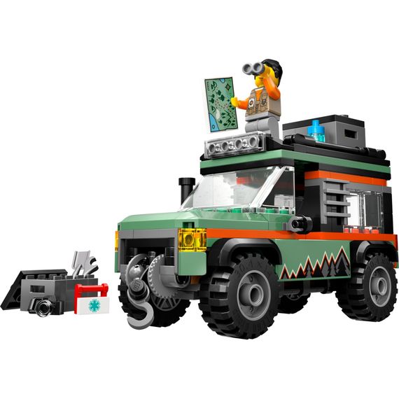 Конструктор LEGO City Позашляхова гірська вантажівка 4x4 (60447) | Зображення 1