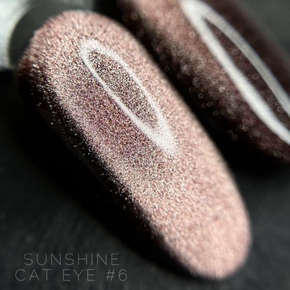 Гель-лак Crooz Cat Sunshine 06 (рожева бронза) 8мл