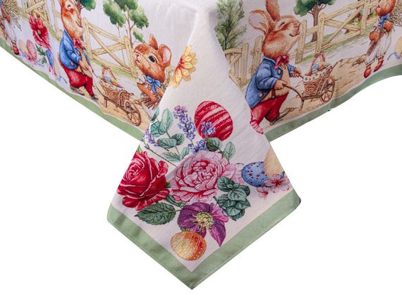 Гобеленовая скатерть Rabbit Tapestry 140х240 см | Зображення 3