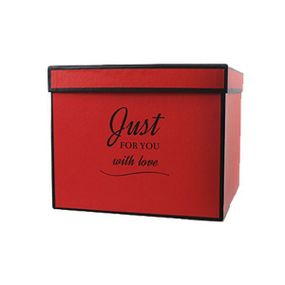 Подарочная коробка Just for you красная, S - 20х17х14,5 см sexstyle