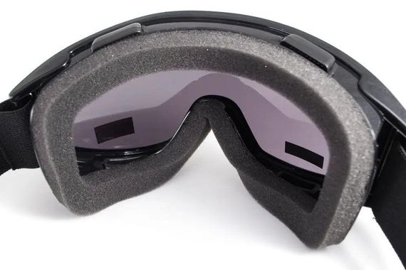Тактичні окуляри Global Vision (США) Wind-Shield 3 lens KIT Anti-Fog, три змінних лінзи чорна оправа | Зображення 2
