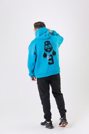 Зіп Худі унісекс МА (01) бірюза | Зображення 3