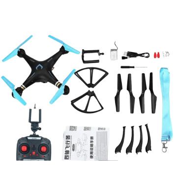 Квадрокоптер DM98 DRONE с камерой WiFi G-сенсор режим черный (DM98_1095) | Зображення 4