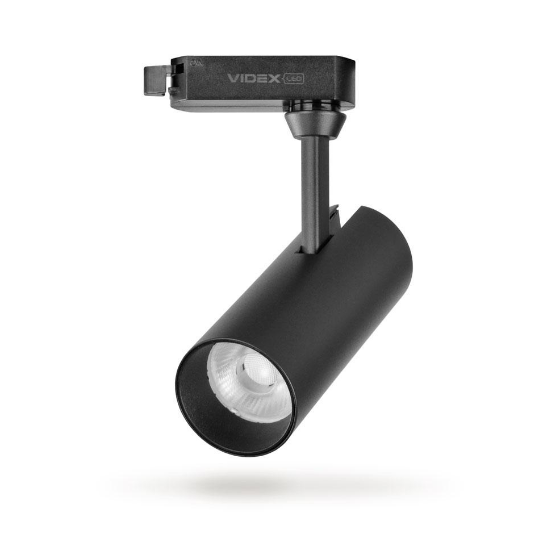 LED Світильник трековий 10W 4100К 220V чорний VL-TR04-104B Videx | Зображення 1