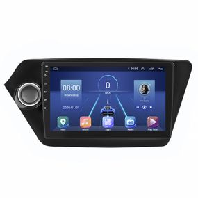 Штатная магнитола Lesko для Kia K2 III (QB) 2011-2017 экран 9" 4/32Gb 4G Wi-Fi GPS Top киа