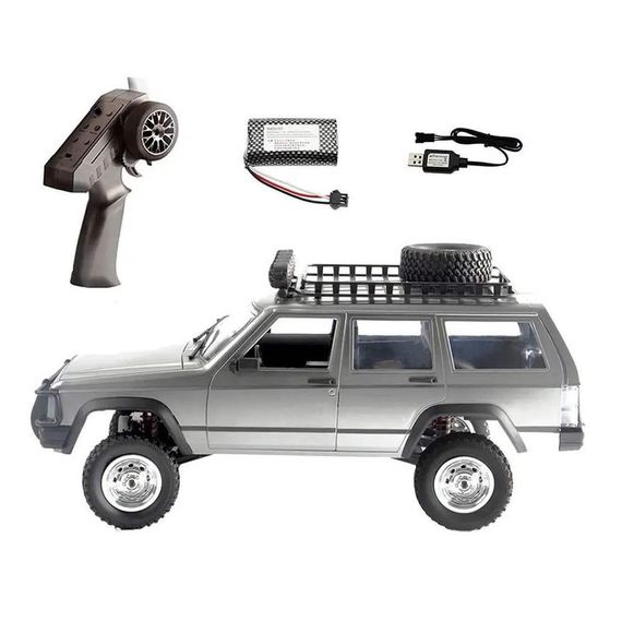 Машинка на радіокеруванні MN78 Cherokee 1/12 RTR 4WD MN Model (silver)