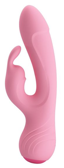 Вібромасажер з кліторальним стимулятором Pretty Love - Broderick, BI-014644-1 Sex Aura | Зображення 2