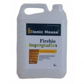 Вогнебіозахисне просочення для дерева Firebio Impregnation Bionic-House, тонування