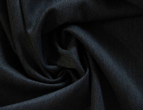 Костюмная итальянская шерстяная водоотталкивающая натуральная ткань темно-серого меланжевого цвета MI 125