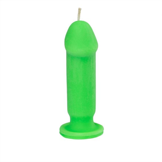Свеча LOVE FLAME - Dildo S Green Fluor, CPS04-GREEN sexstyle | Зображення 2