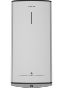 Водонагрівач Ariston VELIS TECH 50 EU 50 л, 3 кВт, "мокрий" ТЕН, універсальний, прямокутний, сірий (3100917)