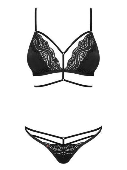 Комплект Obsessive DIY set 2-pcs black L / XL Sex Aura | Зображення 2