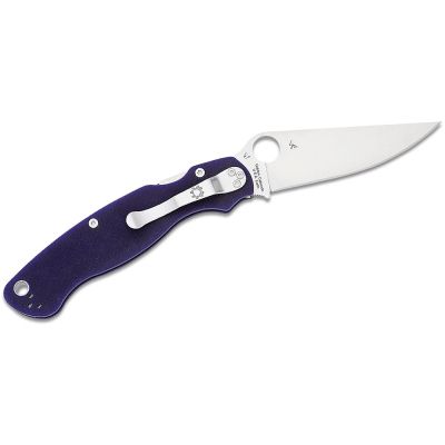 Нож Spyderco Military 2 S110V Dark Blue G10 (C36GPDBL2) | Зображення 1