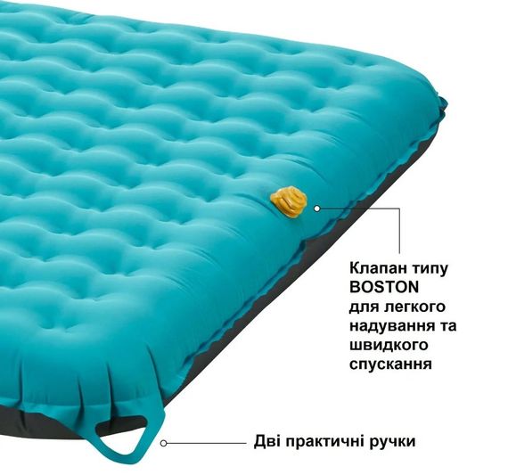 Матрац надувний Uquip Betty Double Petrol/Grey (243108) (DAS302766) | Зображення 7