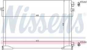 Радіатор, конденсор кондиціонера NISSAN PRIMASTAR, OPEL VIVARO, NISSENS (940109)