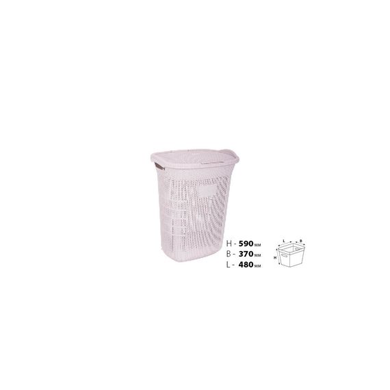 Кошик для білизни Violet House 0261 Віолетта Powder 65 л (0261 Віолетта POW 65 л) | Зображення 2