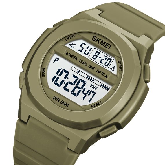 Годинник S2kmei 1821KH Khaki | Зображення 1