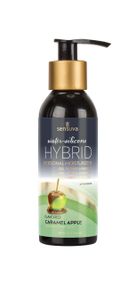 Змазка водно-силіконова Sensuva Hybrid Caramel Apple (125мл) без цукру, можна для оральних пестощів Sex Aura