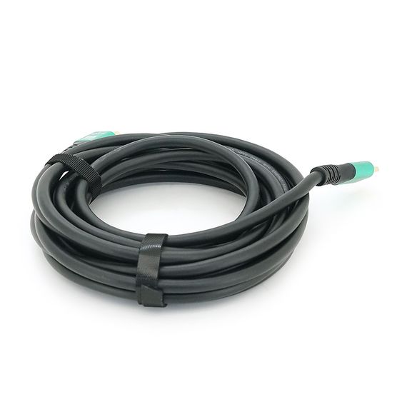 Кабель Merlion HDMI-HDMI 8K Ultra HD (7680x4320P), 5.0m, v2.1, круглый Black | Зображення 1