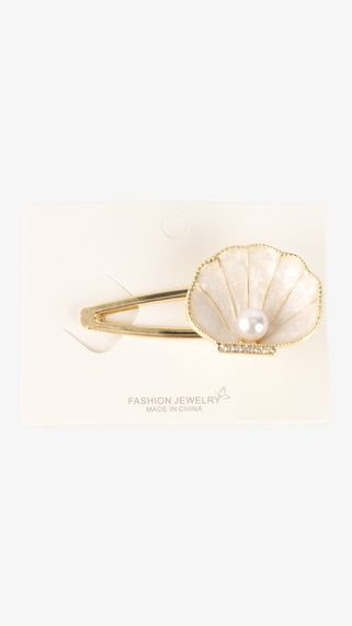 Заколка качечка Перлина 3632-2 Золотий shop (2000999548666) | Зображення 2