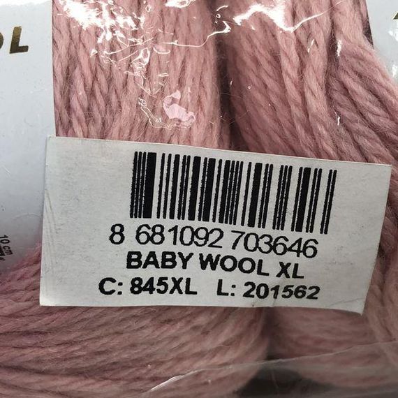 Пряжа Gazzal – Baby Wool XL колір 845 | Зображення 2