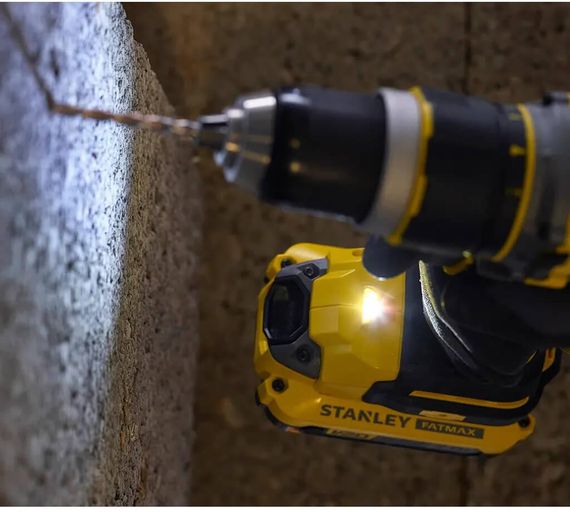 Дрель-шуруповерт ударная аккумуляторная бесщёточная STANLEY FATMAX SFMCD721B | Зображення 2