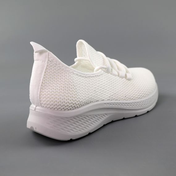 Кросівки жіночі сітка дихаючі 591530 Білі 36 37 38 39 40 41 | Зображення 4