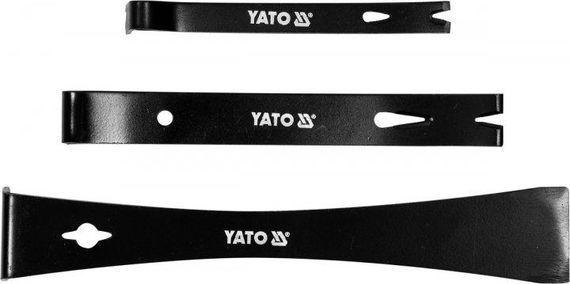 Набор ломы скребки 135x14 мм 182x25 мм 240x42 мм 3 штуки YATO YT-52863 | Зображення 1