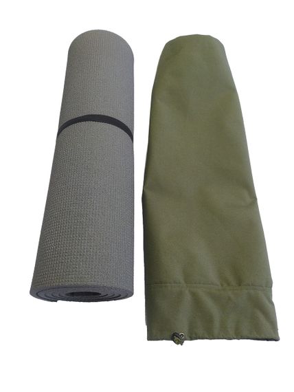 Килимок туристичний Похід 10 М&М Сірий в чохлі Вид 2 Olive Green Хакі (213777)