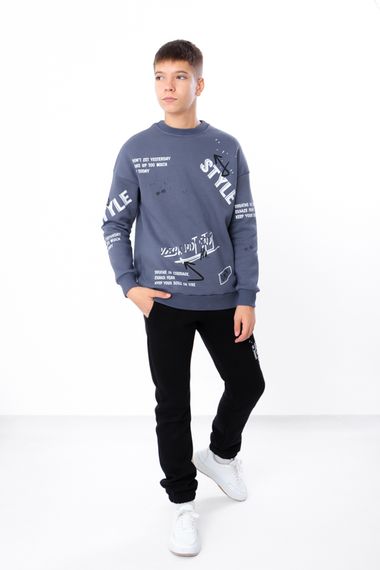 Костюм для хлопчика (підлітковий) Носи своє 146 Сірий (p-12208-181182)