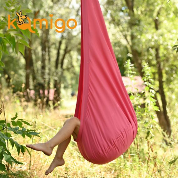 Сенсорний гамак Kamigo з подушкою (розовый)