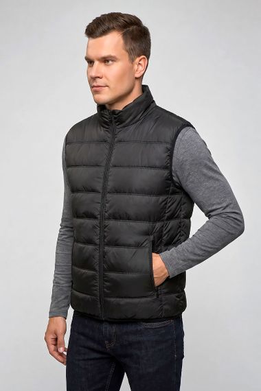 Чоловічий Жилет Sun`s House  розмір: 64 Чорний (арт. SB-24242-m7-black) | Зображення 2